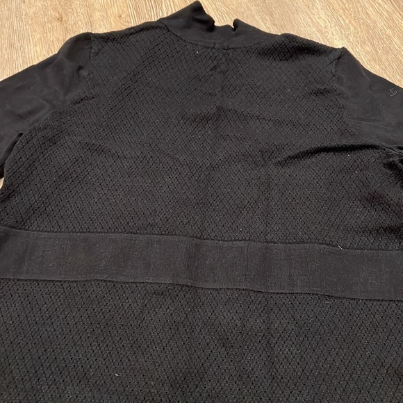 Charter Club, Black Slub Cardigan, Size Small Petite - Picture 6 of 6